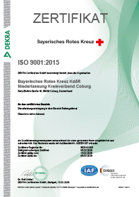 Zertifizierung Rettungsdienst